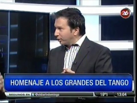 Mariana Colombo. Homenaje a los grandes autores del tango │ EL DIARIO DEL DOMINGO - LUIS BREMER