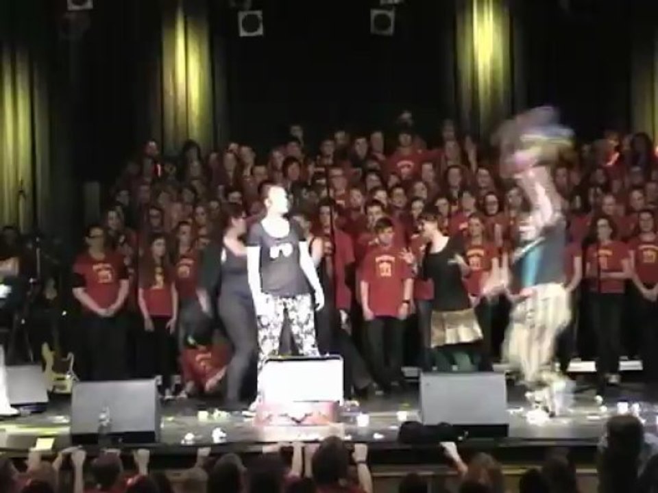 Theater Zuckerwatte Teil 1 - TEN SING Dassel Seminar 2013 - 6.4.2013