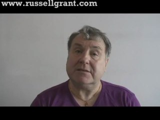 Russell Grant Video Horoscope Cancer April Monday 8th 2013 www.russellgrant.com