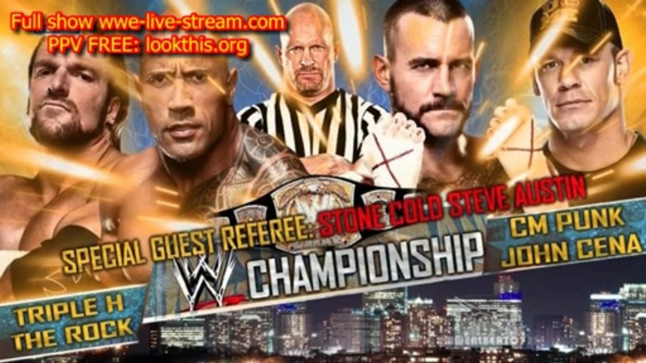 Wrestlemania 29 theme song