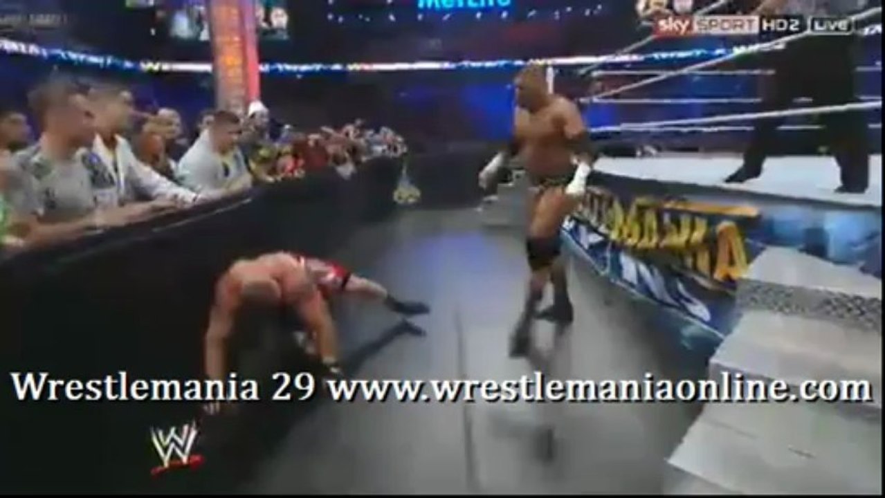 Wrestlemania 29 Lesnar vs Triple H full match HD