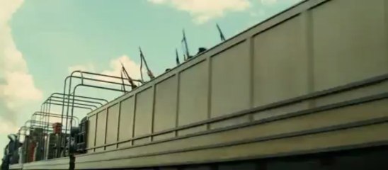 Best Train Explosion Scene