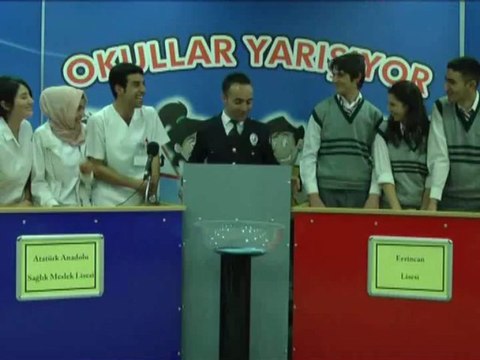 OKULLAR YARIŞIYOR 15. HAFTA (ATATÜRK ANADOLU SAĞLIK MES.LİSESİ- ERZİNCAN LİSESİ ) 07.04.2013