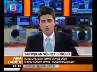 ÜLKE TV ANA HABER TAHSİN DENGİZ SÜNNET DÜĞÜNÜ