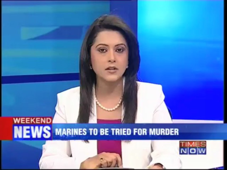 Italian marines to be tried for murder