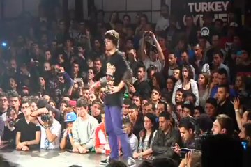 Tarihi Sirkeci Garı'nda breakdans