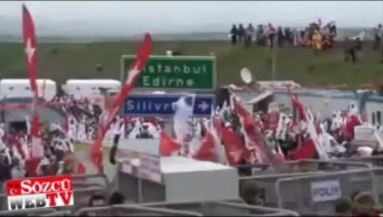 İşte Silivri de Barikatların Yıkıldığı O Anlar