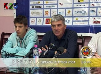 K23TV - Press iz prve ruke - Spartak-Zlatibor Voda - 5. april 2013.