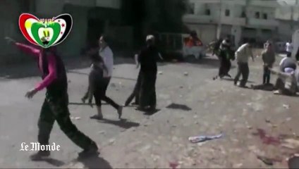Les images du bombardement sanglant à Alep