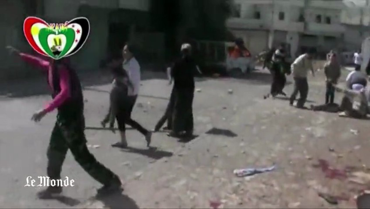 Les images du bombardement sanglant à Alep