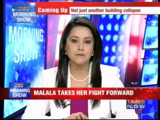 Malala takes her fight forward