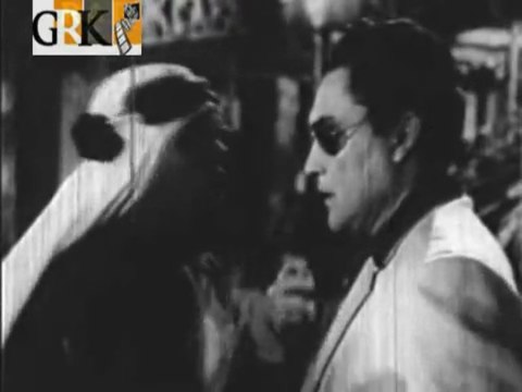 ASHOK KUMAR n JOHNNY WALKER - KALA AADMI [1960]