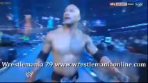 Wrestlemania 29 THE ROCK entrance video