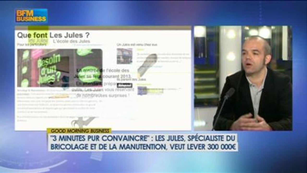 3 minutes pour convaincre : Les Jules, Yannick Henry dans Good Morning Business - 8 avril