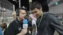 El Ex-Madridista Raul en el GP de QATAR 2013 / MOTOGP