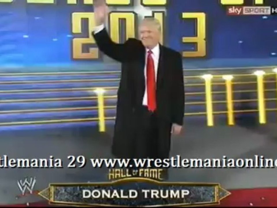 Wrestlemania 29 Hall of Fame Class 2013 video