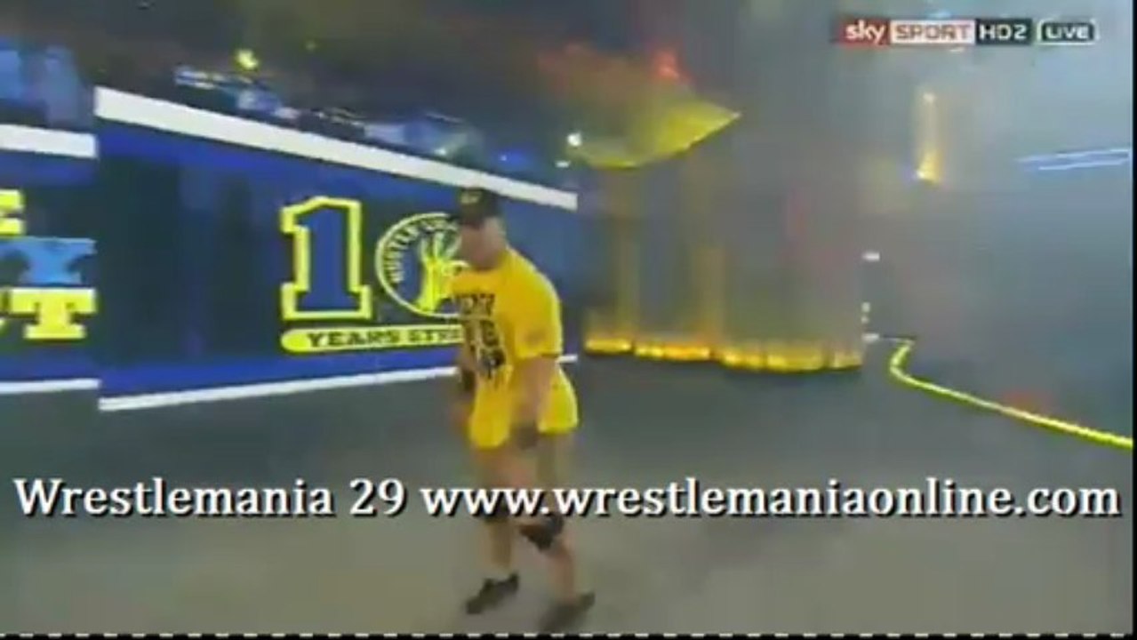Wrestlemania 29 John Cena entrance video