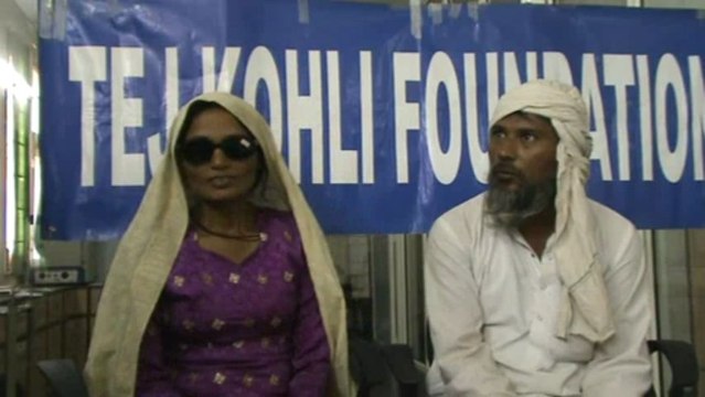 Amina Gets the Benefits of Corneal Transpalnt By Tej Kohli Foundation