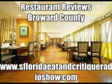 Restaurant Reviews Palm Beach &  Broward County