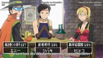 SKET Dance 64 parodie Dragon quest