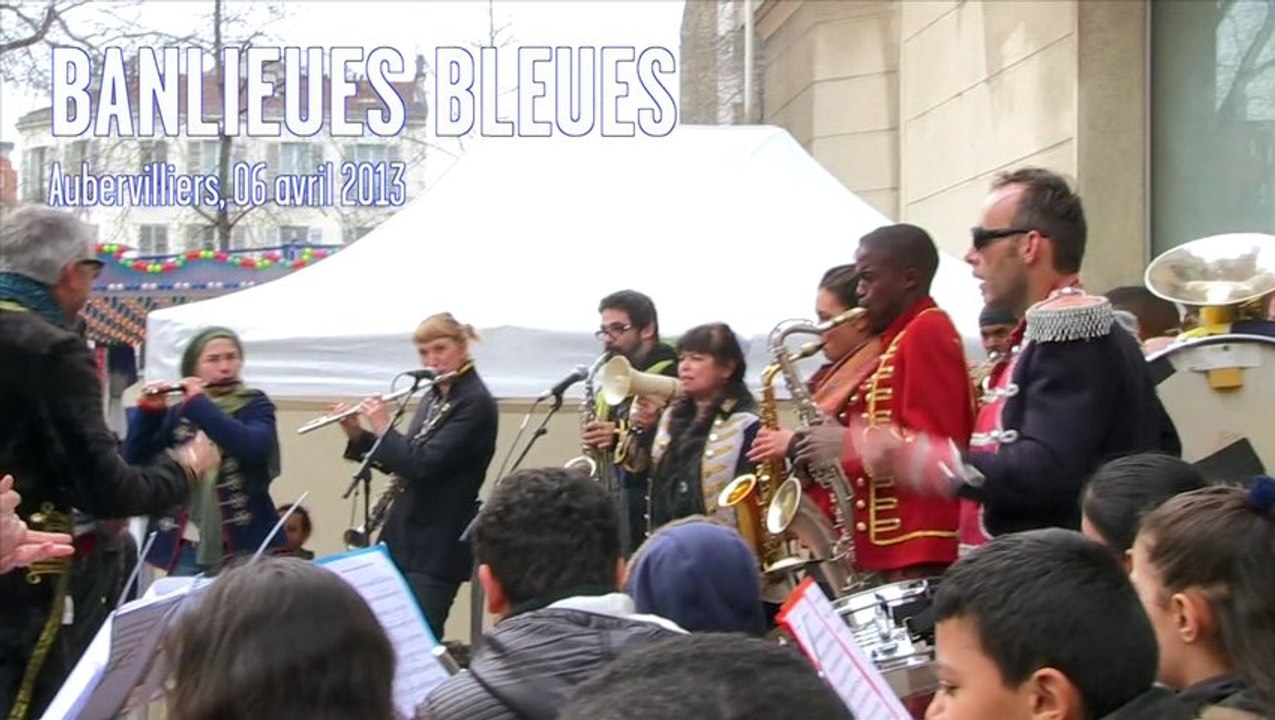 Concert et flash mob Banlieues Bleues 6 avril 2013