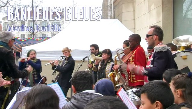 Concert et flash mob Banlieues Bleues 6 avril 2013