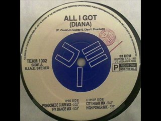 Diana - All I Got (F.V. Dance Mix)