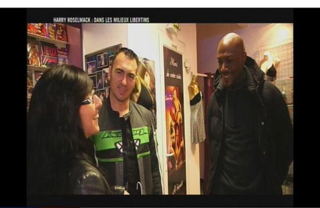 Harry Roselmack a BEAUCOUP aimé son immersion chez les libertins !