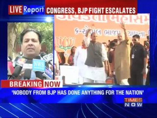 Congress, BJP fight escalates