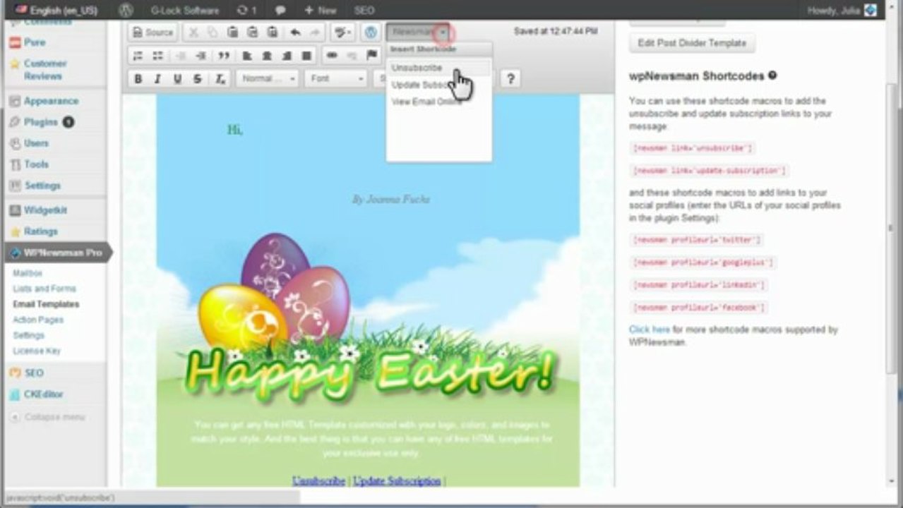 How to Create, Install and and Customize Email Templates in WPNewsman