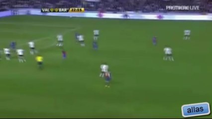 messi valencia 08