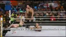 Wrestlemania 29 Lesnar F5 Triple H and Shawn Michaels video