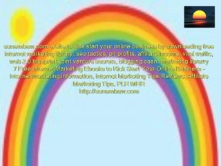 PLR MRR Infoproducts