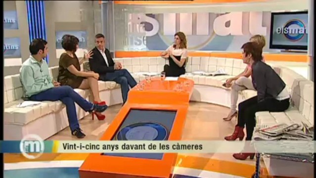 TV3 - Els matins - Ramon Pellicer celebra 25 anys davant les càmeres