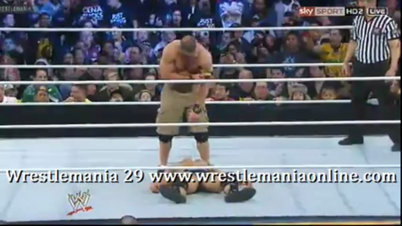 Wrestlemania 29 Undertaker vs CM Punk full match video