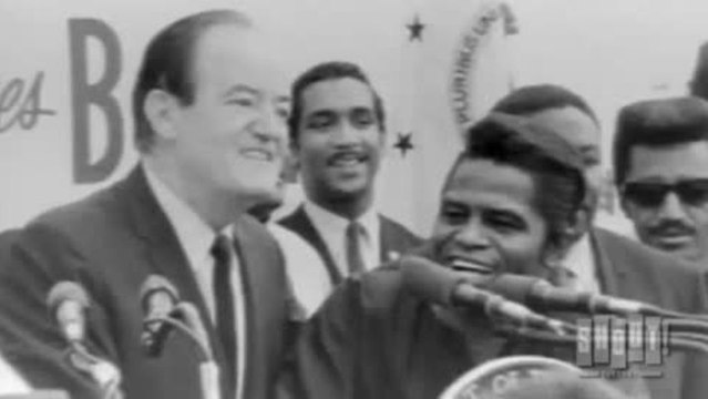 James Brown. Interviews about Hubert Humphrey and the Black Panthers. from James Brown: Black Panthers