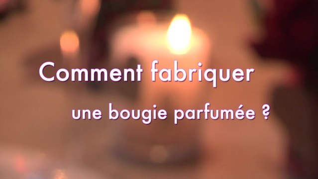Loisirs créatifs: comment fabriquer une bougie parfumée ?