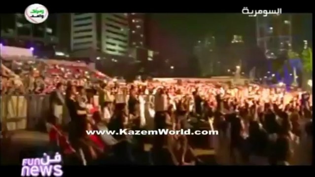 تغطية برنامج فن نيوز لحفل القيصر في دبي مهرجان دو للموسيقى العالمية 2013