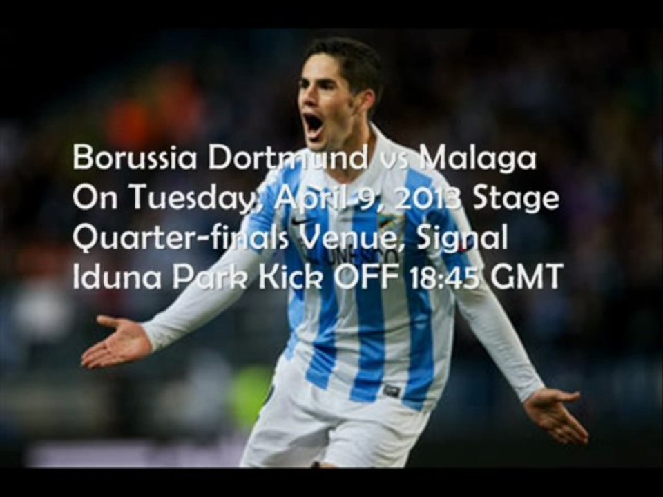 UEFA Malaga vs Borussia Dortmund Live Streaming Online