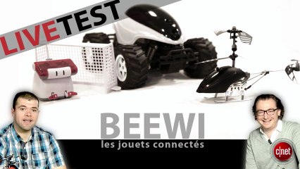 Live Test : l'hélico, le buggy et le joueur de foot connectés au smartphone - BeeWi