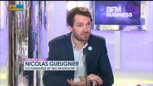 Business à Paris: Nicolas Gueugnier, co-fondateur de Big Moustache dans Paris est à vous - 8 avril 4/5