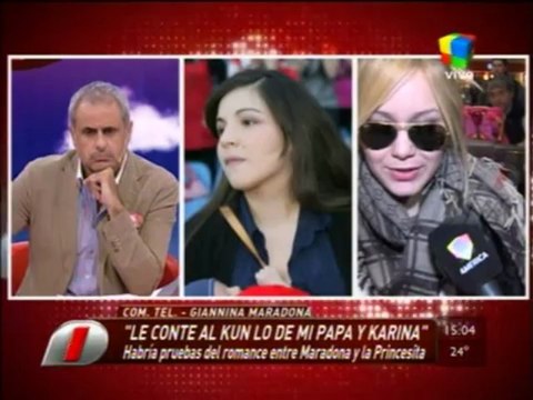 Pronto.com.ar Giannina Maradona se defiende 2