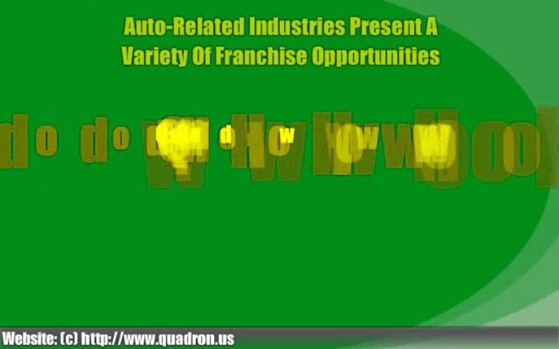 Starting A Franchise.