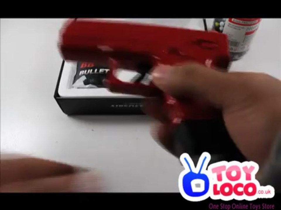 G16 BB Gun Metal Air Soft Handgun www.toyloco.co.uk
