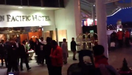 Aishwarya & Abhishek leaving hotel in Vancouver - 2013