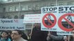 Protest impotriva extragerii gazelor cu sist - Bucuresti