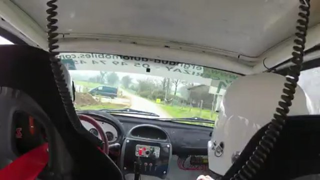 Rallye du clain 2013 ES1 Martin - Desbois