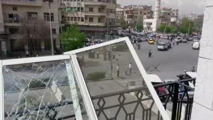 Explosão danifica escritório da AFP em Damasco