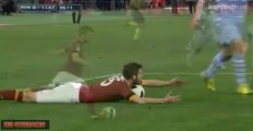 Roma vs Lazio 1:1 Totti