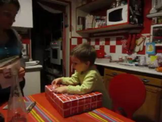 3 ans Antoine : le gros cadeau